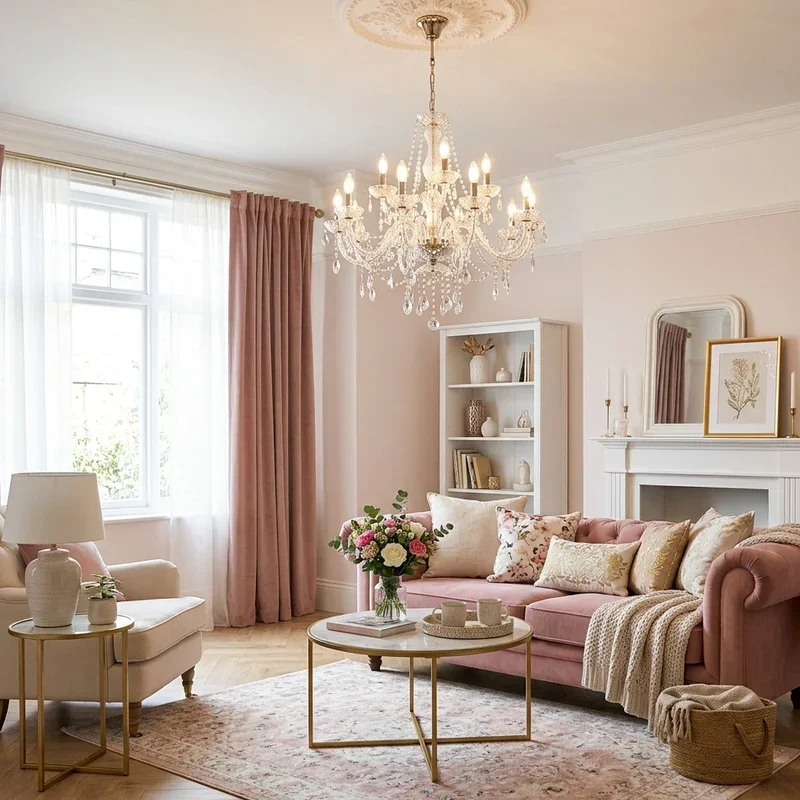Girly Living Room Ideas