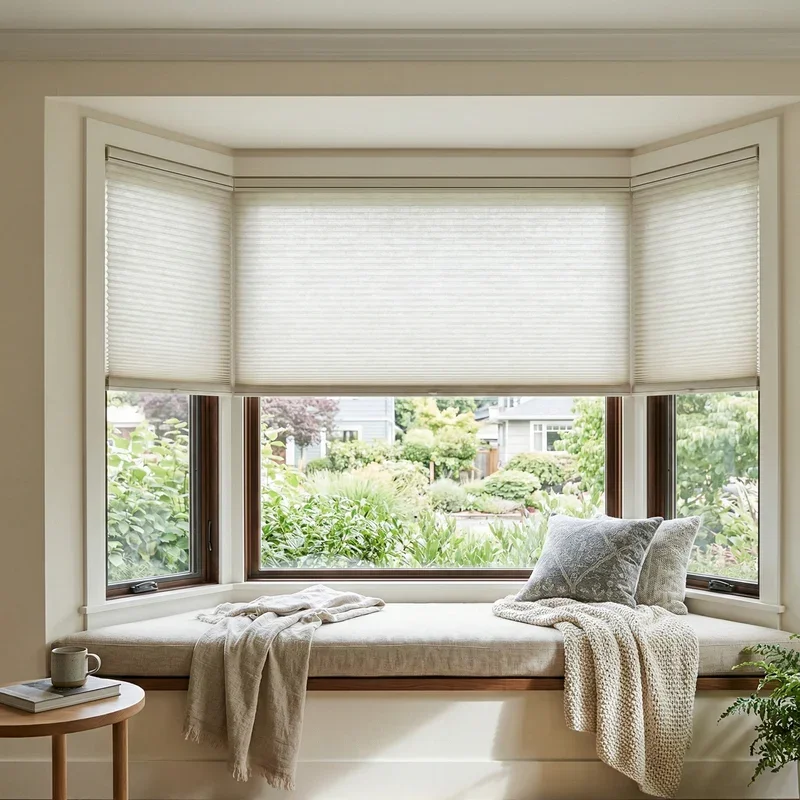 Bay Window Shade Ideas