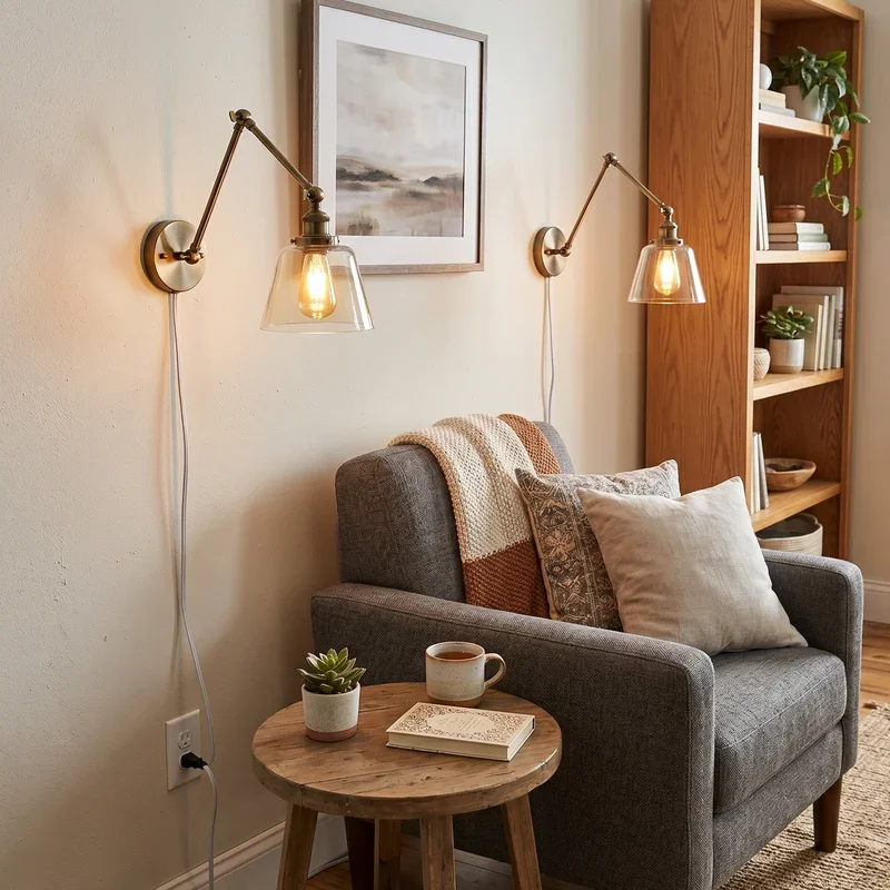 Living Room Sconce Ideas