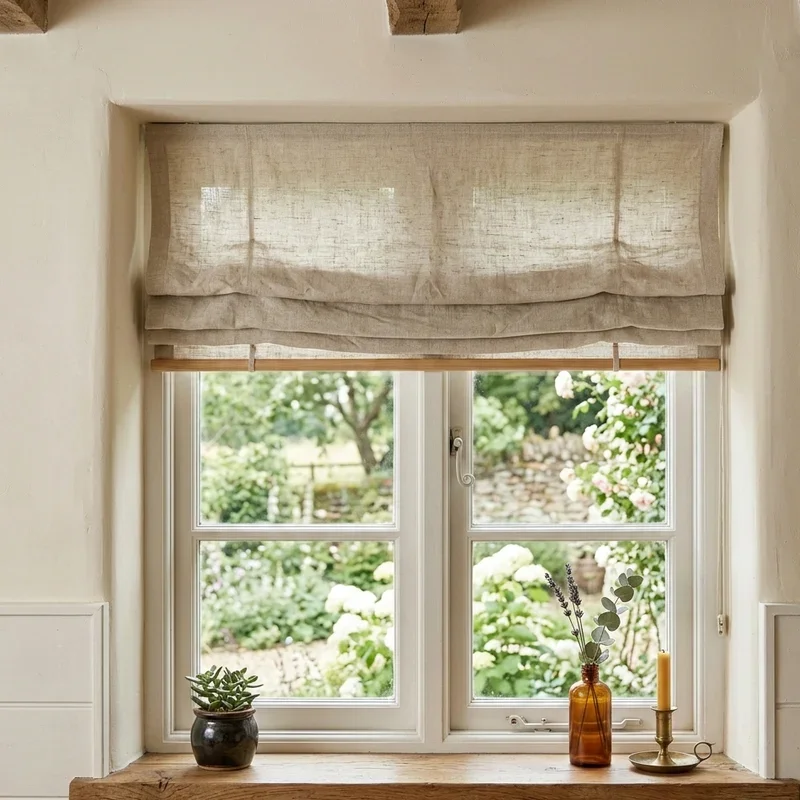 Farmhouse Window Treatment Ideas