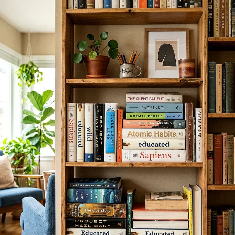 Bookshelf Organizing Ideas