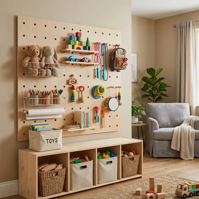 Living Room Toy Storage Ideas