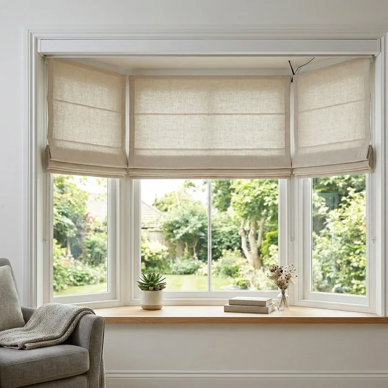 Bay Window Shade Ideas