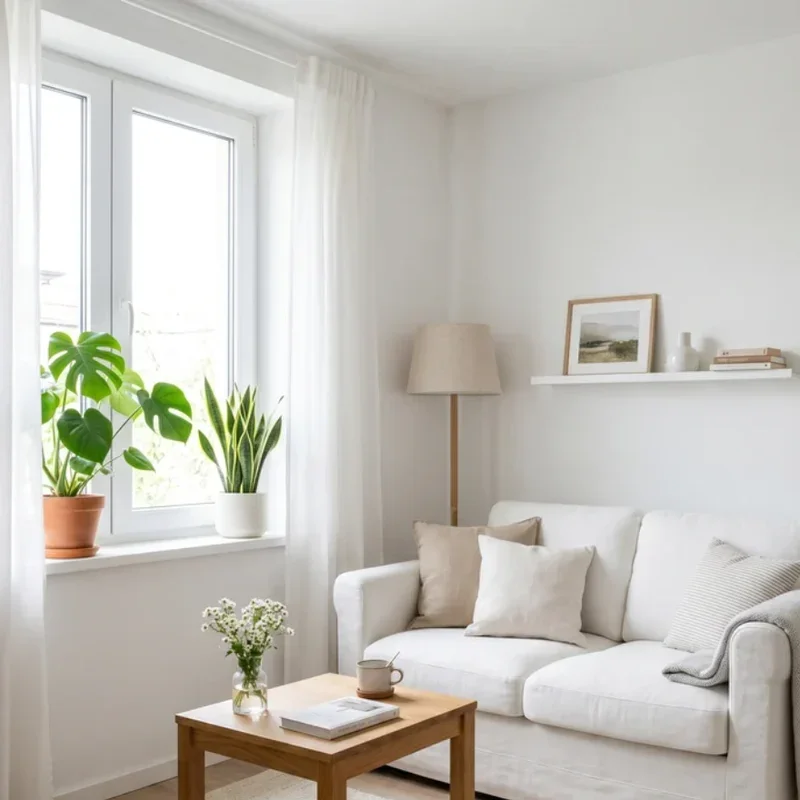 Small White Living Room Ideas