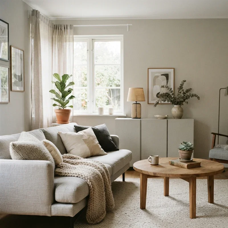 Warm Cozy Grey Living Room Ideas