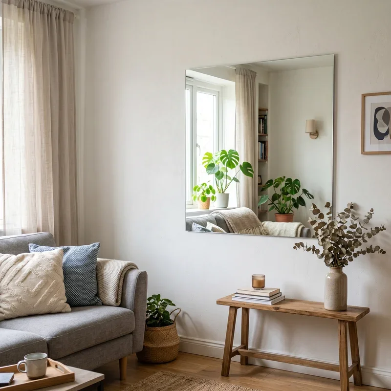 Small Living Room Mirror Ideas