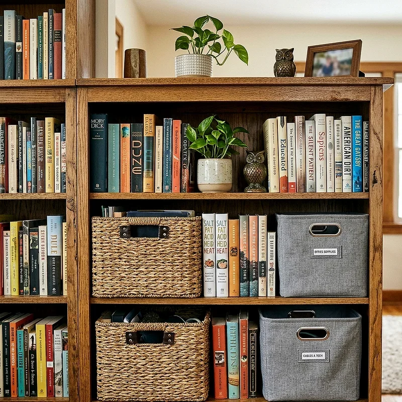 Bookshelf Organizing Ideas