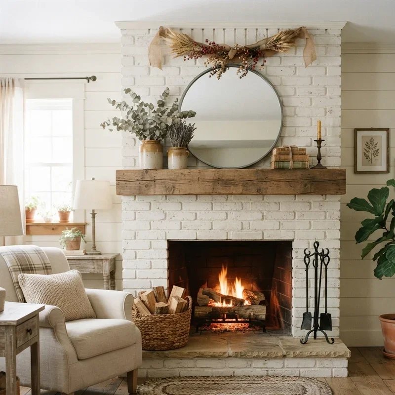 Farmhouse Living Room Decorating Ideas