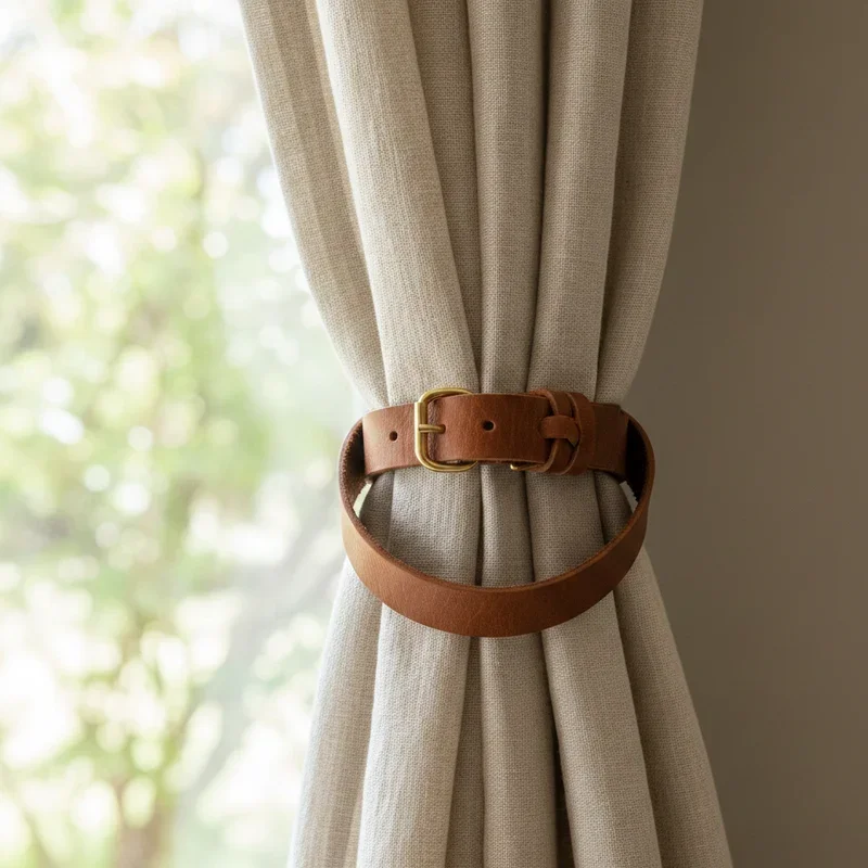 Unique Curtain Tie Back Ideas