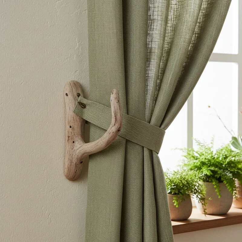 Unique Curtain Tie Back Ideas