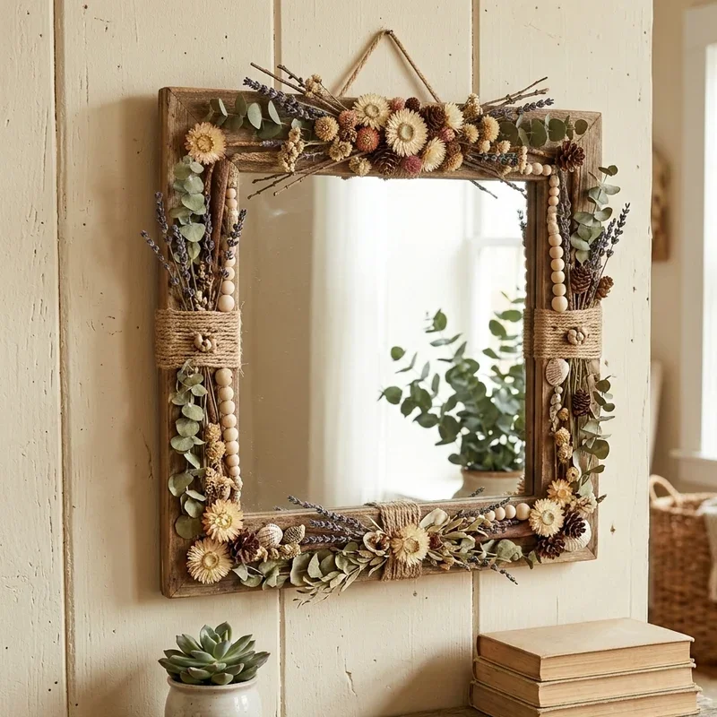 DIY Mirror Frame Decorating Ideas