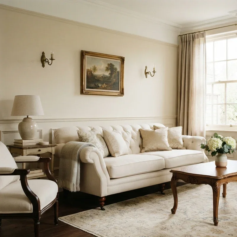 Cream Living Room Ideas