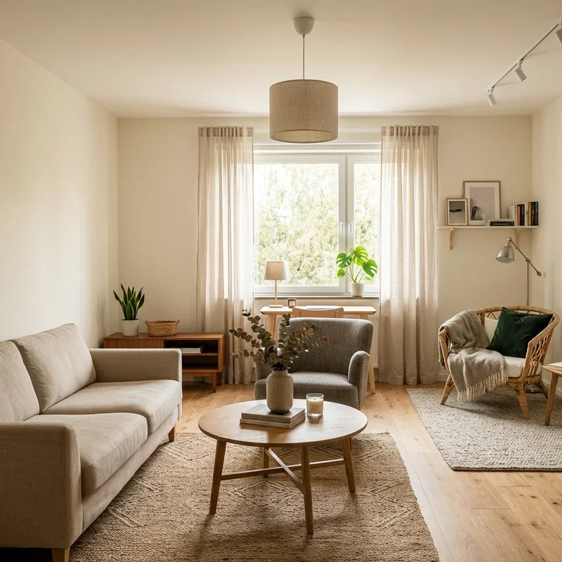 Square Living Room Ideas