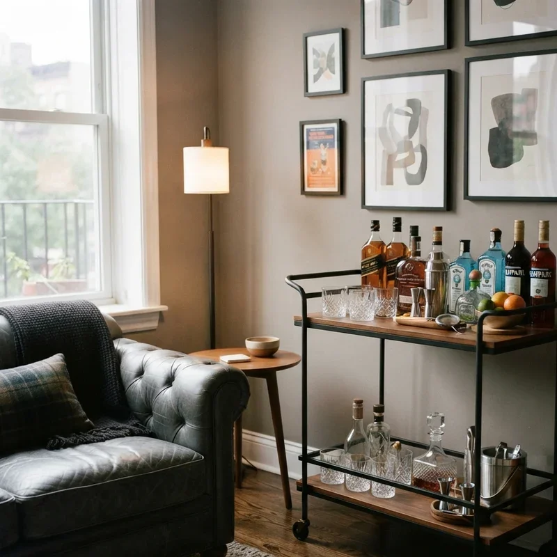 Bachelor Living Room Ideas
