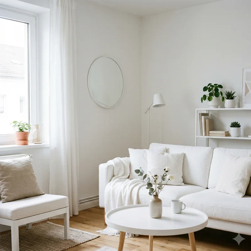 Small White Living Room Ideas