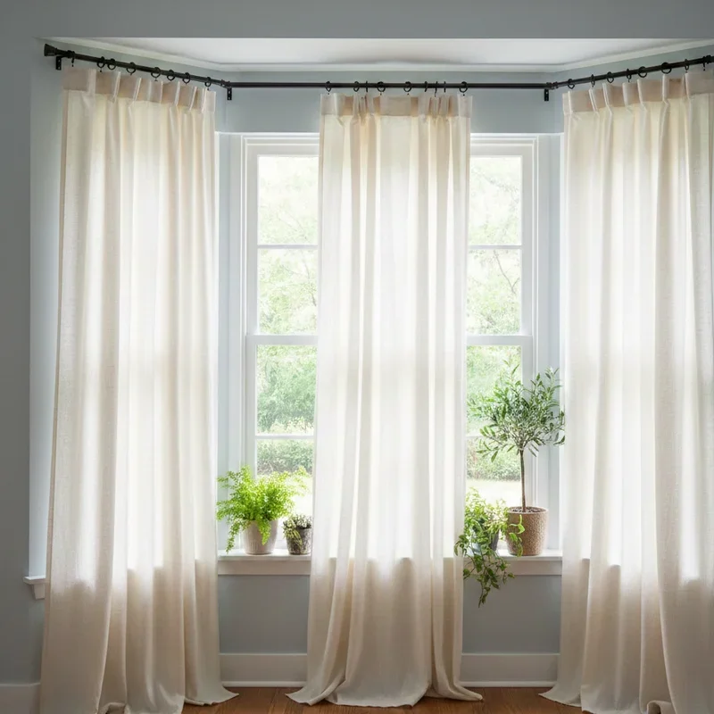 Bay Window Covering Ideas