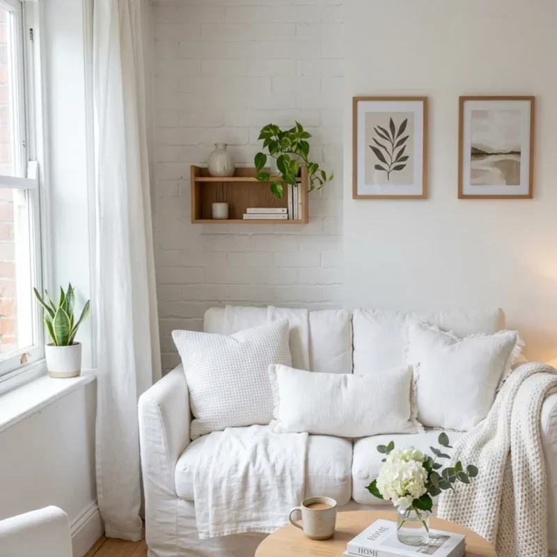 Small White Living Room Ideas