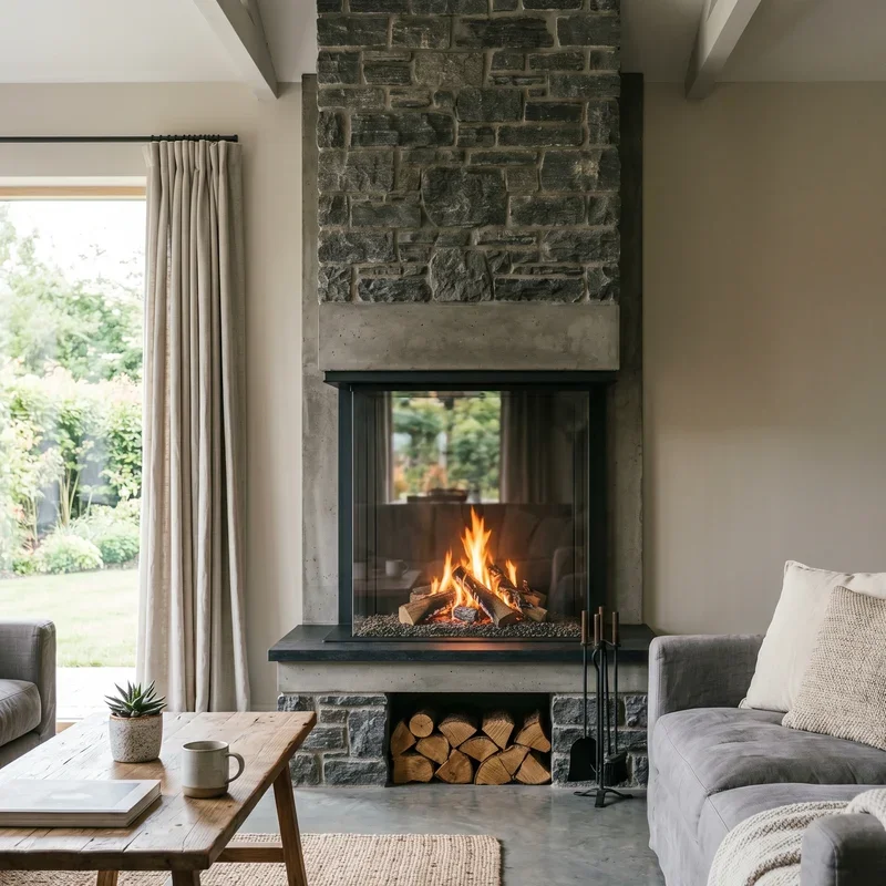 Chimney Ideas for Living Room