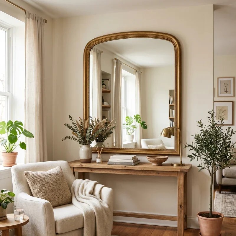 Small Living Room Mirror Ideas