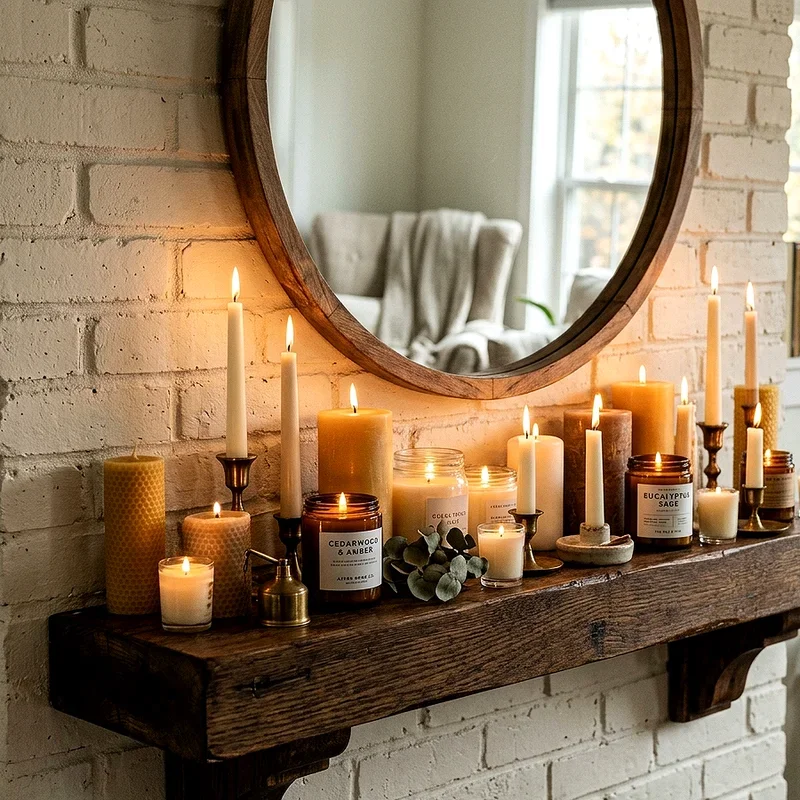 Mantel Without Fireplace Ideas