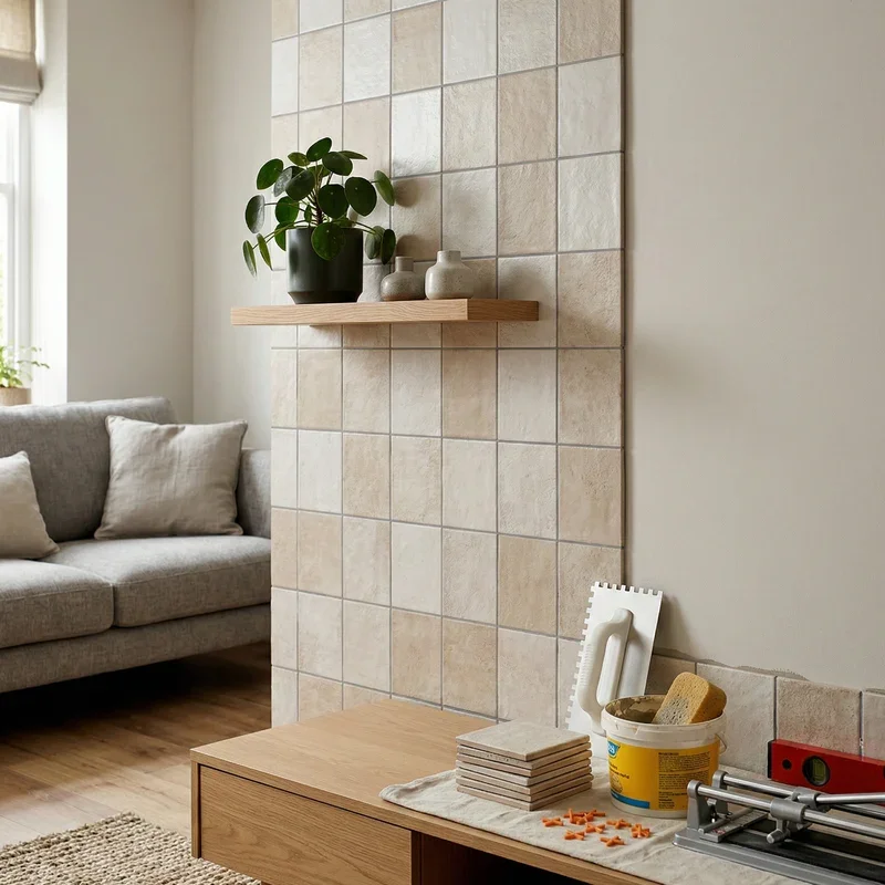 Wall Tile Ideas for Living Room
