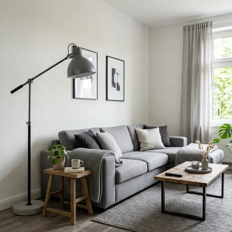 White and Grey Living Room Ideas