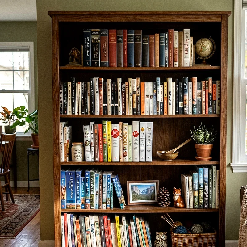 Bookshelf Organizing Ideas