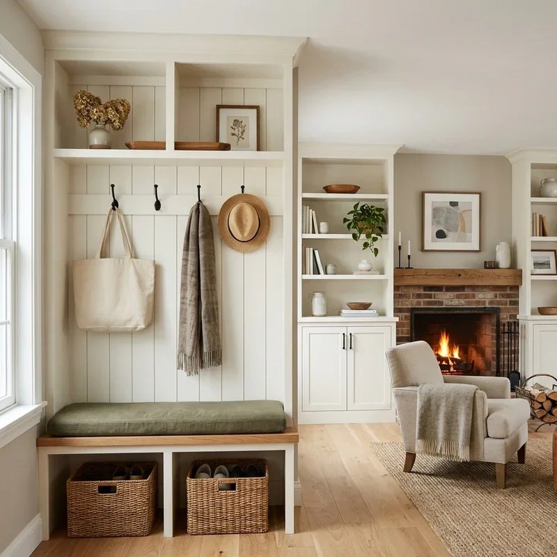 Living Room Built In Cabinet Ideas