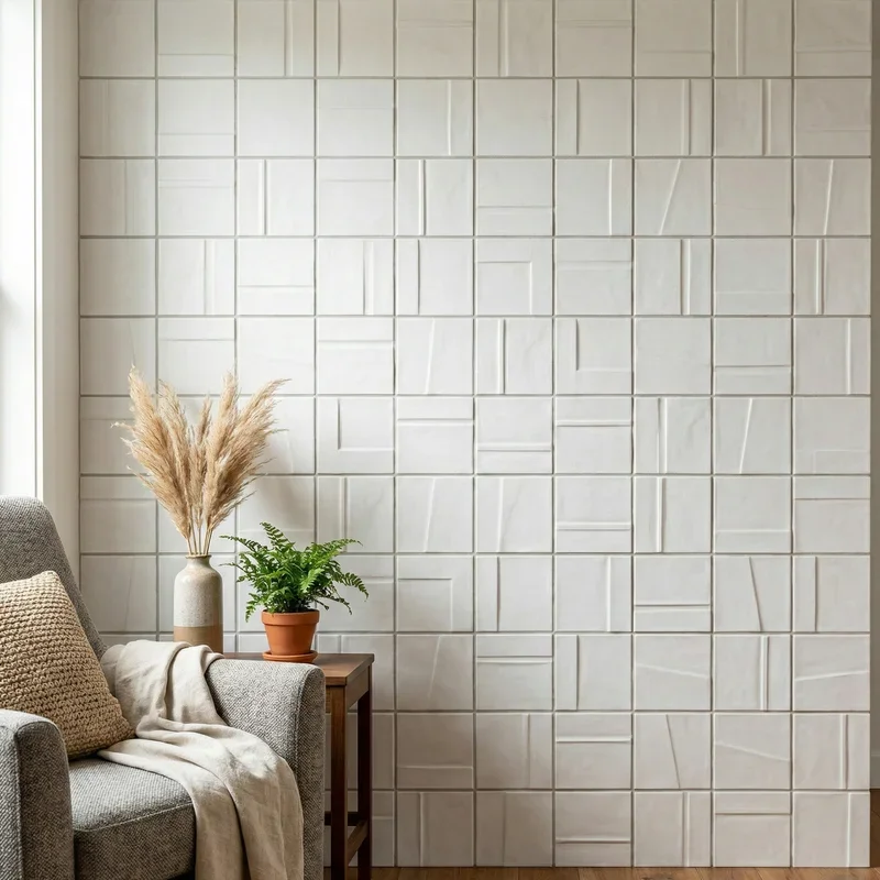 Wall Tile Ideas for Living Room
