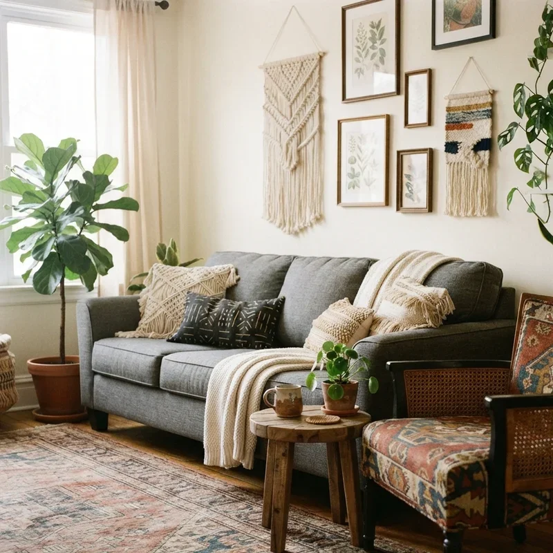 Gray Couch With Accent Chair Ideas