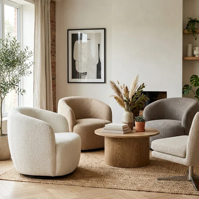 Swivel Chair Living Room Ideas