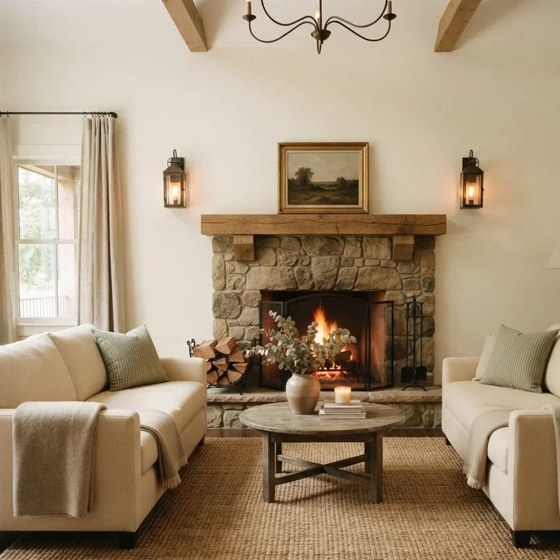 Two Sofa Living Room Ideas
