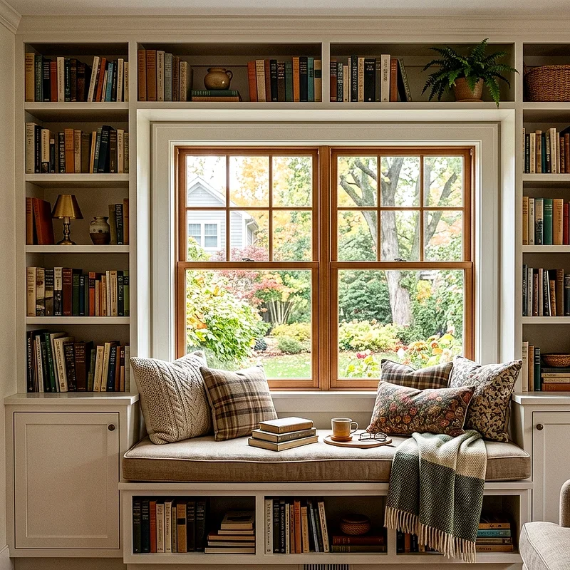 Living Room Bookcase Ideas