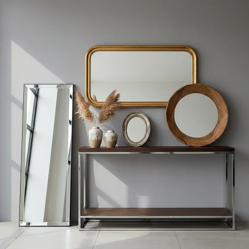 Mirror Above Console Table Ideas