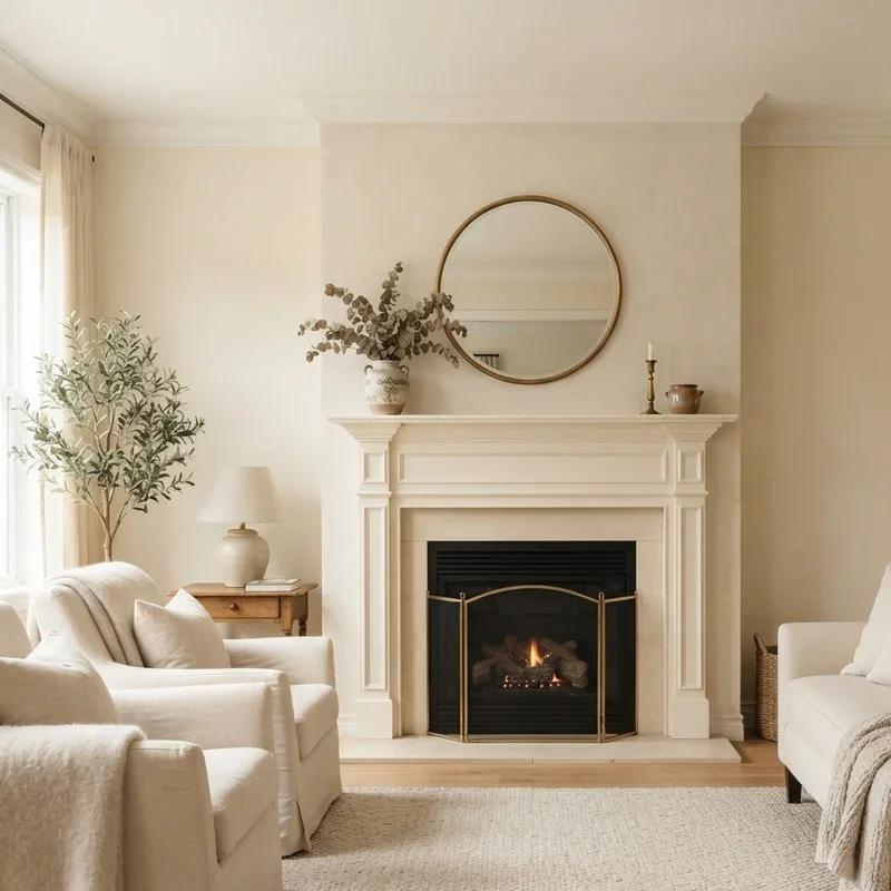 Cream Living Room Ideas