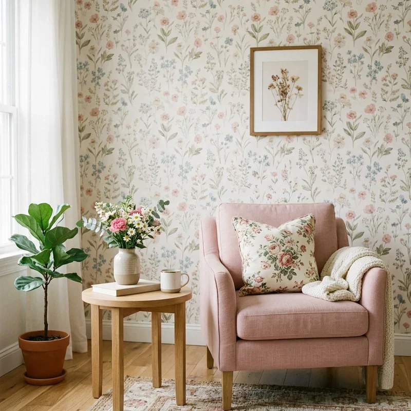 Girly Living Room Ideas