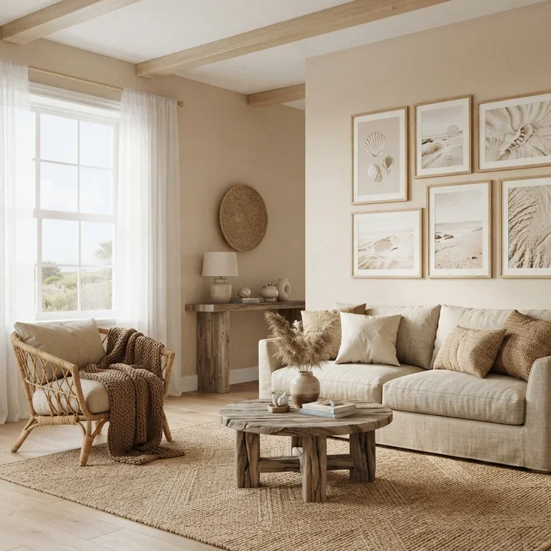 Brown and Beige Living Room Ideas