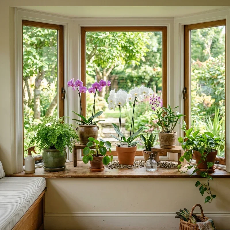 Bay Window Plant Ideas