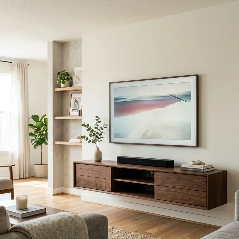 Living Room Entertainment Wall Ideas
