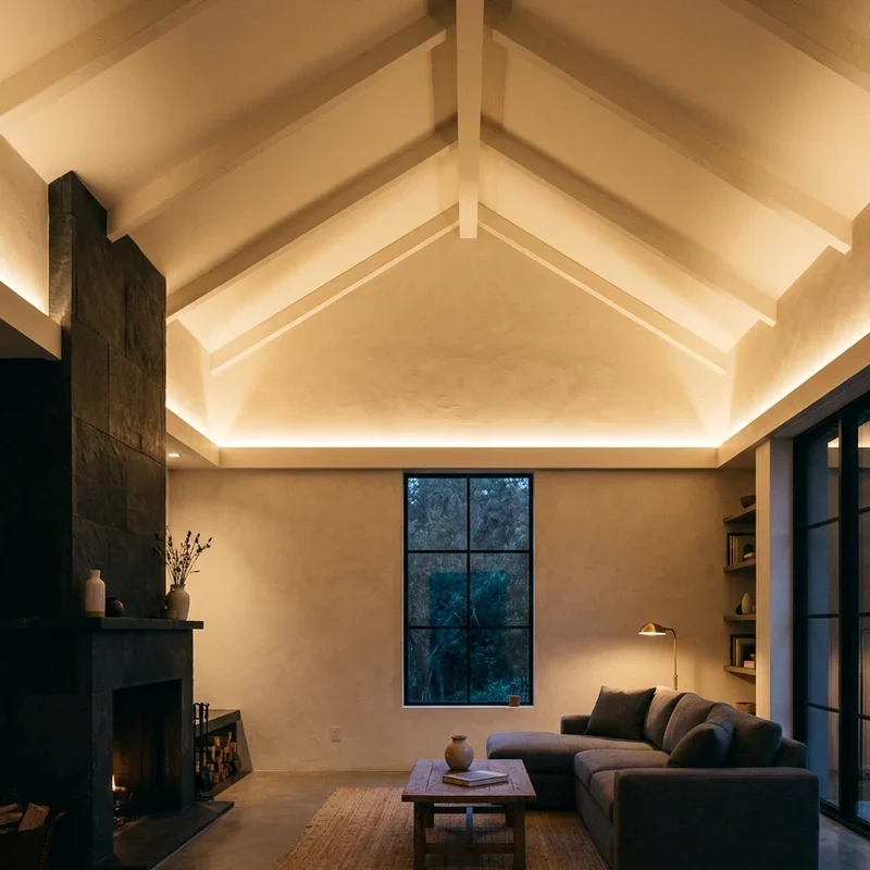 High Ceiling Living Room Lighting Ideas