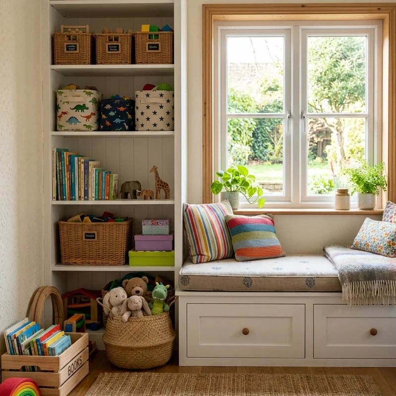 Living Room Toy Storage Ideas