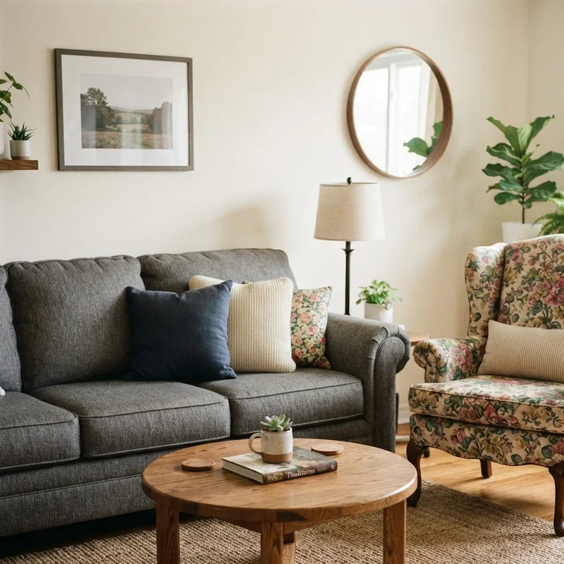 Gray Couch With Accent Chair Ideas