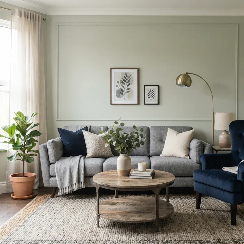 Gray Couch With Accent Chair Ideas