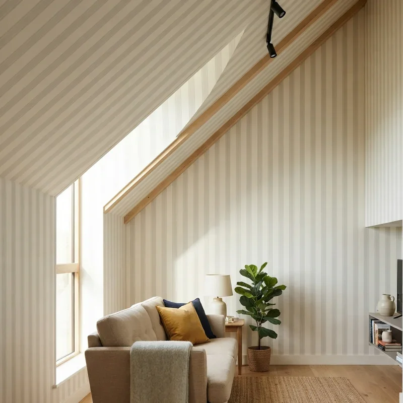 Slanted Ceiling Living Room Ideas