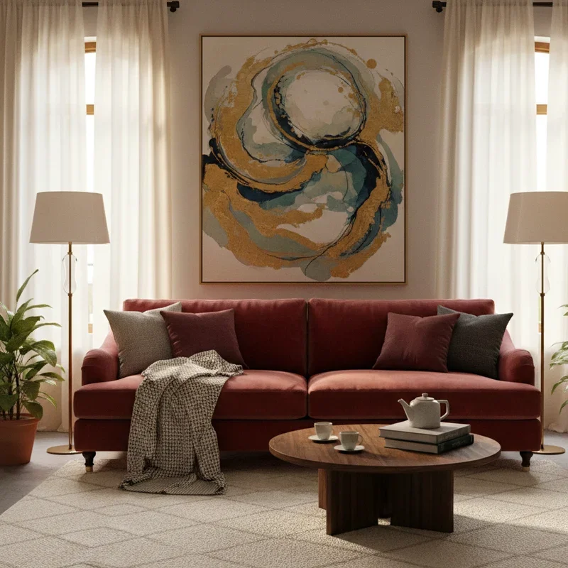 Red Sofa Living Room Ideas