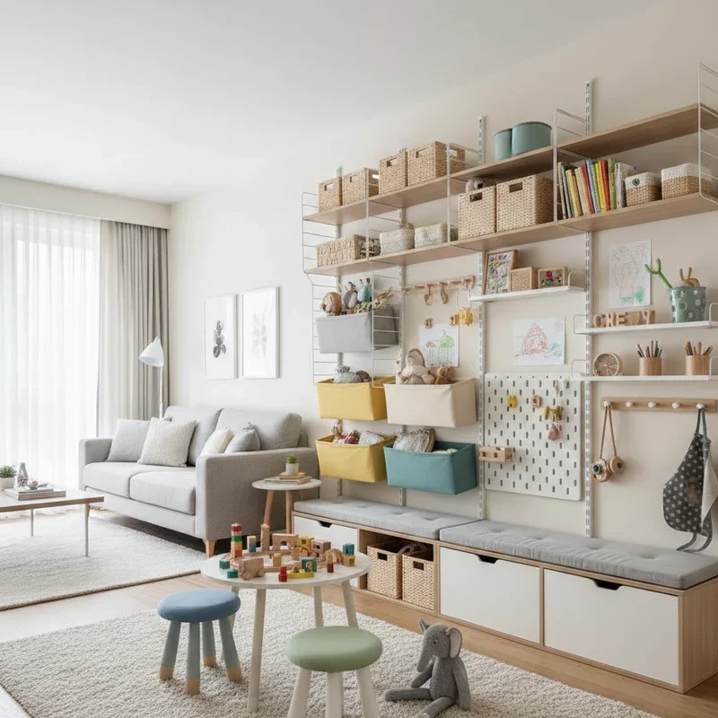 Play Area in Living Room Ideas