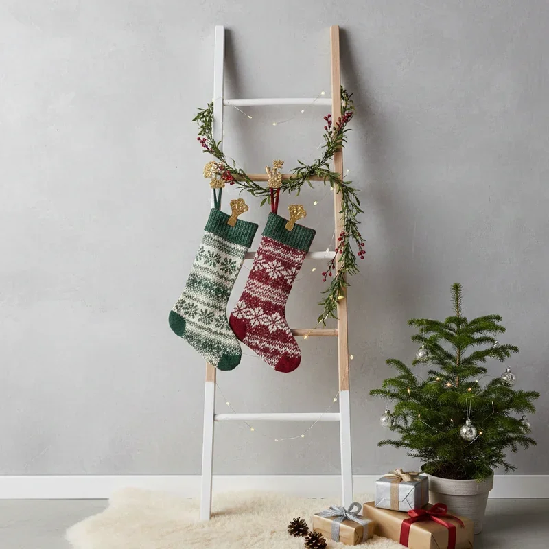 Stocking Hanging Ideas Without Fireplace