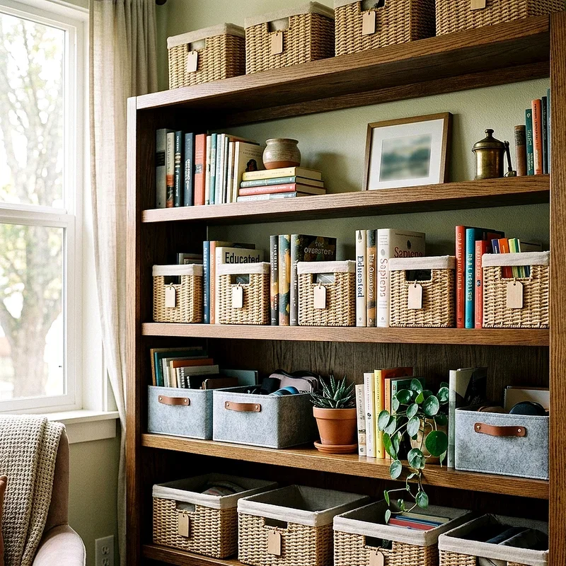 Bookshelf Organizing Ideas