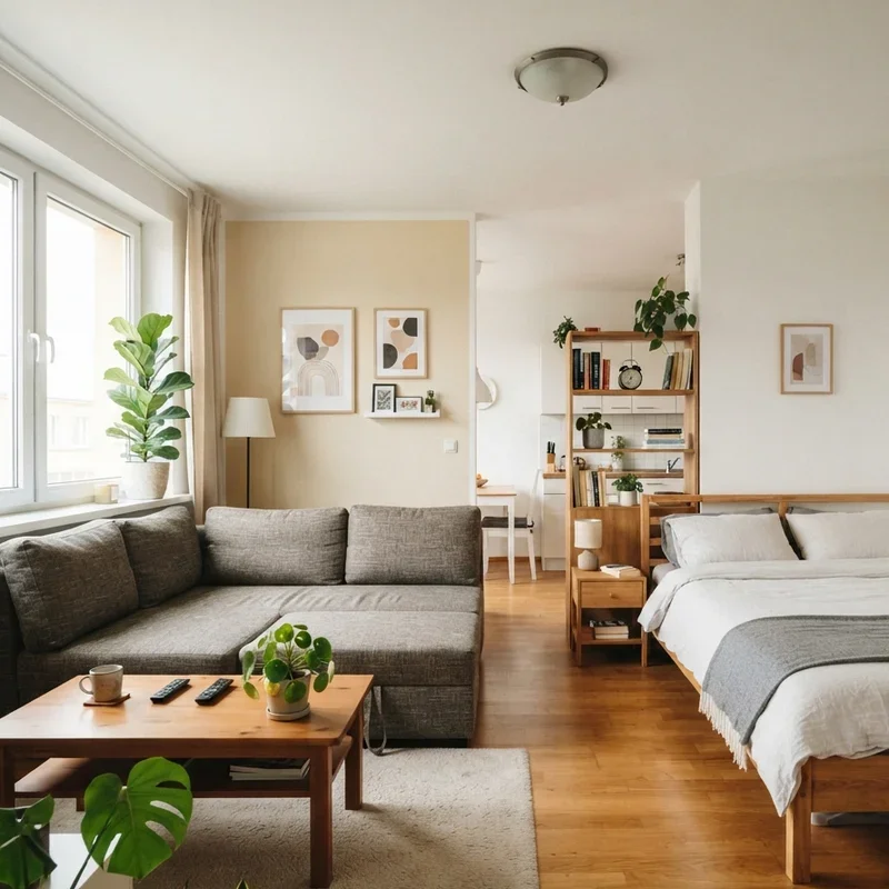Living Room Bedroom Combo Ideas