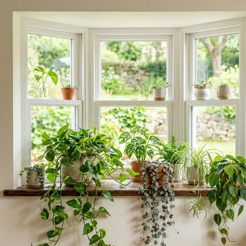 Bay Window Plant Ideas